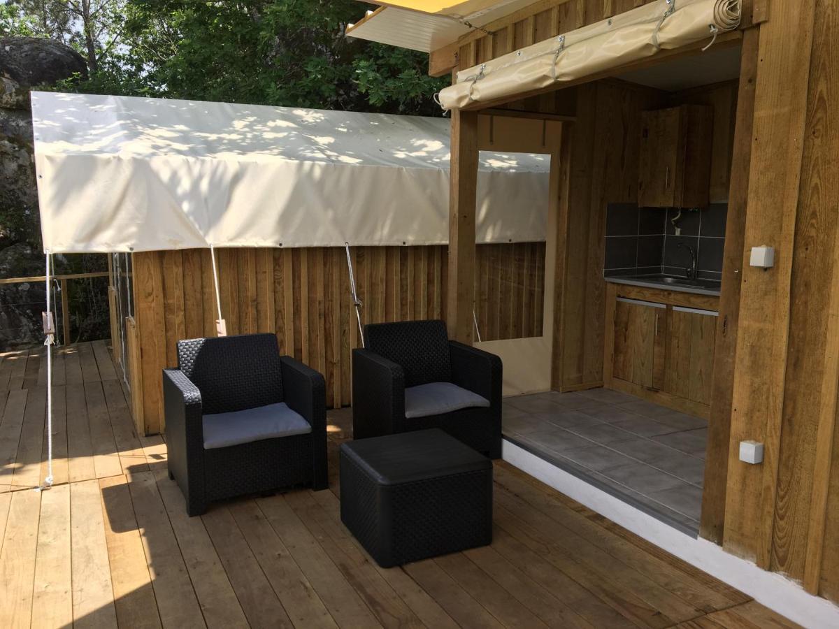 Glamping Cabana Nas Arvores Ponte da Barca Bagian luar foto