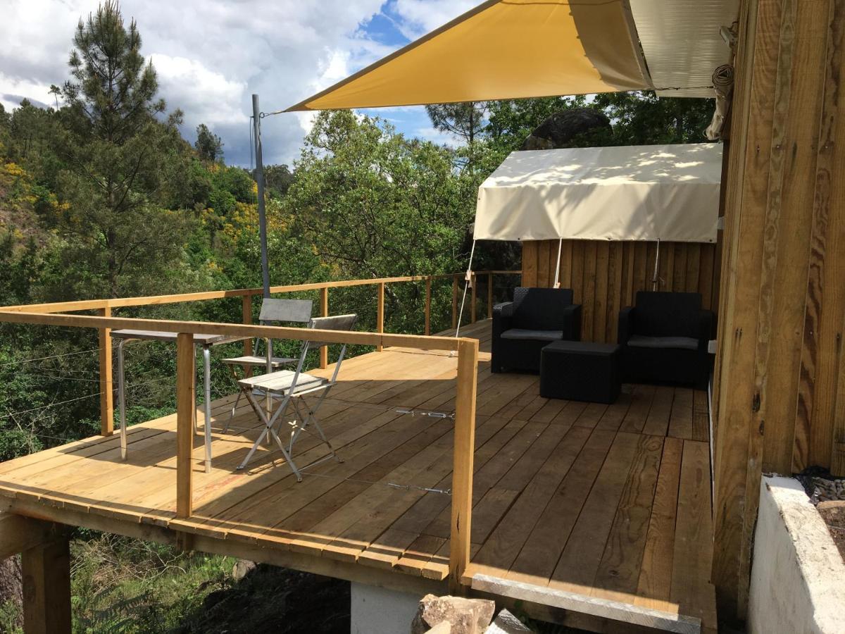 Glamping Cabana Nas Arvores Ponte da Barca Bagian luar foto