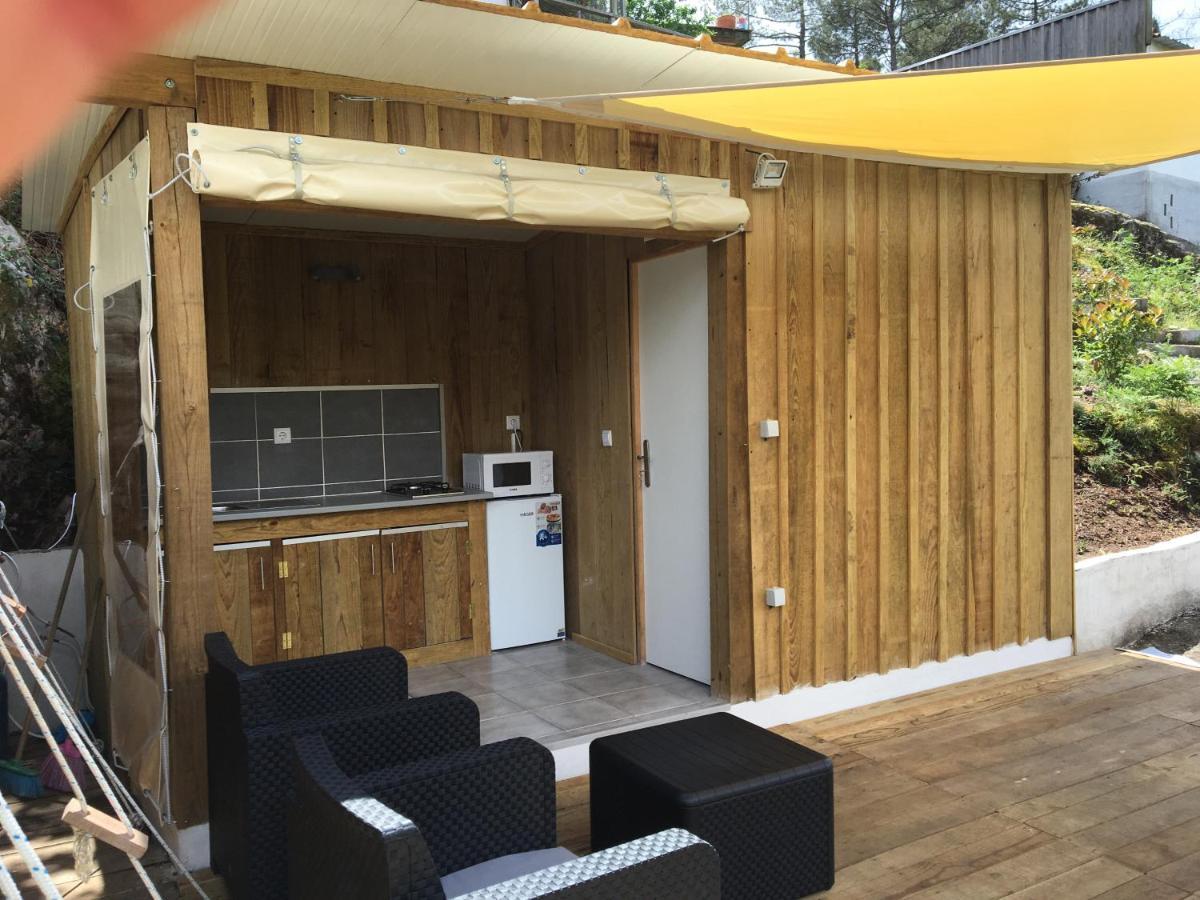 Glamping Cabana Nas Arvores Ponte da Barca Bagian luar foto