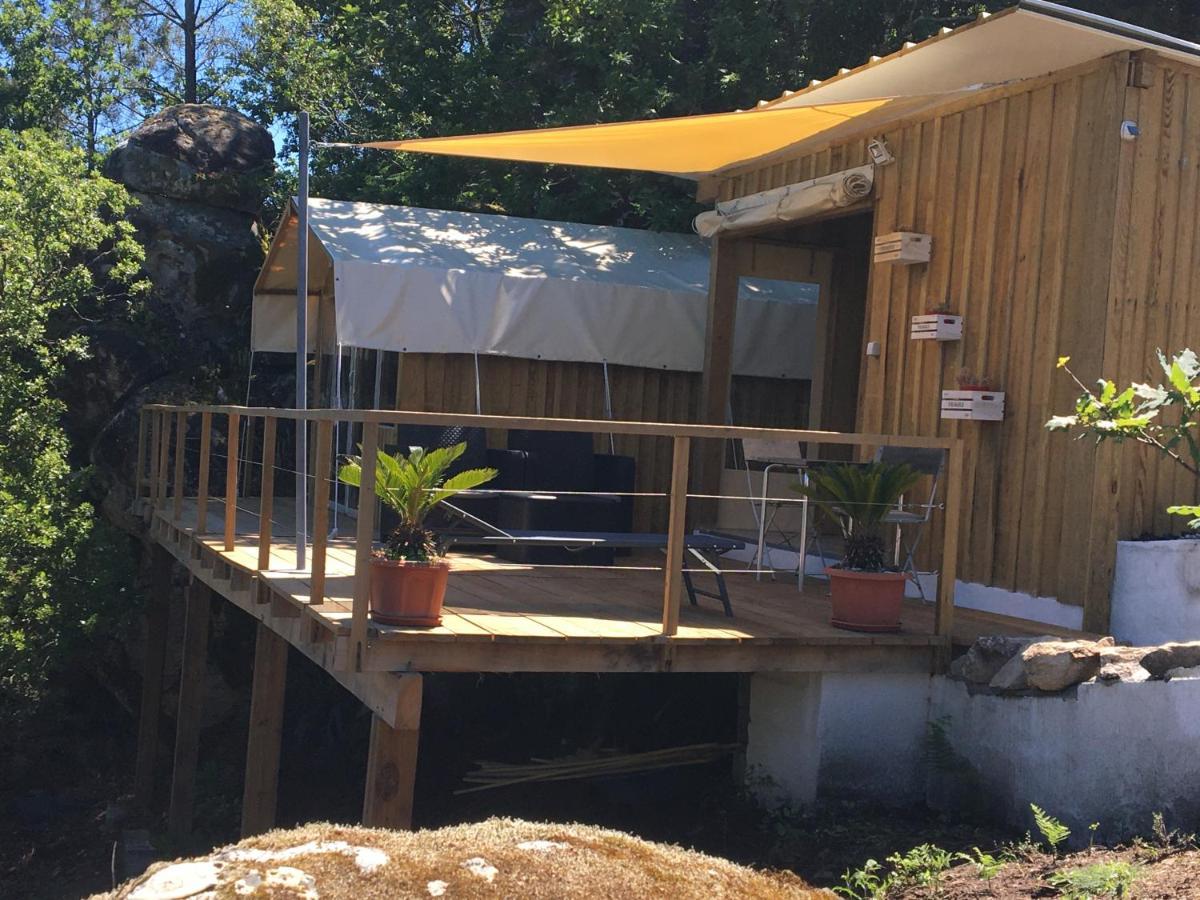 Glamping Cabana Nas Arvores Ponte da Barca Bagian luar foto
